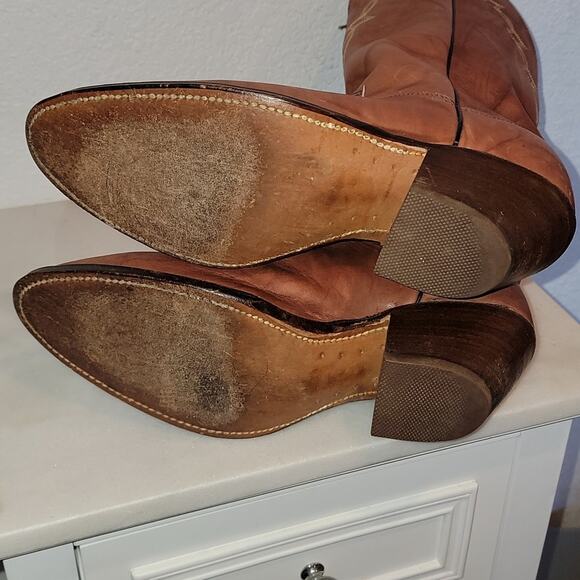 Vintage Abilene Western/Cowboy Boots, Made in USA, M8/W9.5 - Picture 9 of 11